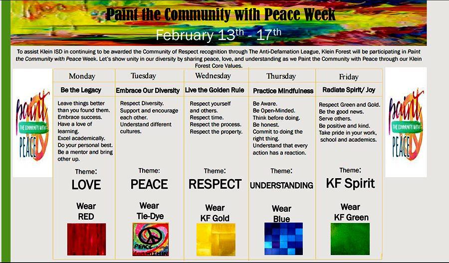 Paint the Community with Peace Week!